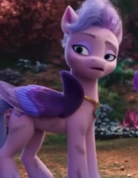 Size: 872x1125 | Tagged: safe, imported from derpibooru, screencap, queen haven, pegasus, pony, spoiler:my little pony: a new generation, cropped, cute, female, g5, looking at something, mare, mature, my little pony: a new generation, solo