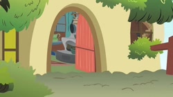 Size: 1280x720 | Tagged: safe, imported from derpibooru, screencap, a bird in the hoof, season 1, background, fluttershy's cottage, no pony, scenic ponyville