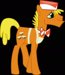 Size: 2056x2392 | Tagged: safe, artist:oliwia2514, imported from derpibooru, carrot cake, earth pony, pony, black background, high res, male, palette swap, recolor, simple background, stallion