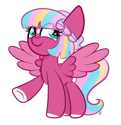 Size: 980x1015 | Tagged: safe, artist:sugarcloud12, imported from derpibooru, oc, oc only, oc:velvet sugar, pegasus, pony, colored wings, female, mare, simple background, solo, transparent background, two toned wings, wings