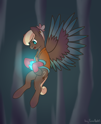 Size: 2200x2685 | Tagged: safe, artist:buy_some_apples, imported from derpibooru, oc, oc only, pegasus, pony, cave, diamond, high res, solo, spread wings, wings