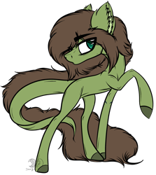 Size: 1817x2034 | Tagged: safe, artist:beamybutt, imported from derpibooru, oc, oc only, earth pony, pony, colored hooves, ear fluff, looking back, male, raised hoof, simple background, solo, stallion, transparent background