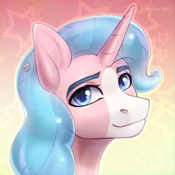 Size: 2000x2000 | Tagged: safe, artist:fenwaru, imported from derpibooru, oc, oc only, pony, unicorn, bust, high res, solo