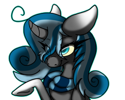 Size: 2500x2000 | Tagged: safe, artist:sketchytwi, imported from derpibooru, oc, oc only, oc:sketchy, pony, unicorn, bust, clothes, eye clipping through hair, eyelashes, female, high res, mare, raised hoof, scarf, simple background, solo, transparent background