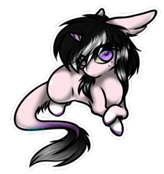 Size: 366x388 | Tagged: safe, artist:sketchytwi, imported from derpibooru, oc, oc only, pony, unicorn, commission, ear fluff, horn, lying down, prone, simple background, solo, transparent background, unicorn oc, ych result