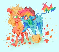 Size: 1607x1421 | Tagged: safe, artist:astroeden, imported from derpibooru, applejack, rainbow dash, earth pony, pegasus, pony, appledash, female, lesbian, shipping