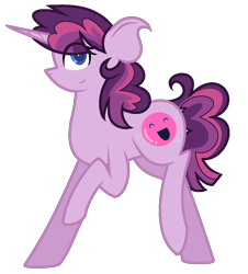 Size: 922x1022 | Tagged: safe, artist:gallantserver, imported from derpibooru, oc, oc only, oc:twinkle sprinkle, pony, unicorn, female, magical lesbian spawn, mare, offspring, parent:pinkie pie, parent:twilight sparkle, parents:twinkie, simple background, solo, transparent background