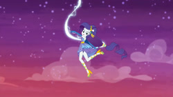 Size: 3410x1920 | Tagged: safe, imported from derpibooru, screencap, rarity, equestria girls, equestria girls series, rollercoaster of friendship, female, high res, open mouth, open smile, ponied up, smiling, solo