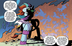 Size: 999x636 | Tagged: safe, artist:andypriceart, idw, imported from derpibooru, abyssinian king, discord, king aspen, princess celestia, princess luna, queen novo, abyssinian, draconequus, my little pony: the movie, spoiler:comic, spoiler:comic102, spoiler:s10, comic, danu, male, season 10