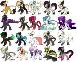 Size: 5279x4223 | Tagged: safe, artist:beamybutt, imported from derpibooru, oc, oc only, earth pony, pegasus, pony, base used, ear fluff, earth pony oc, eyelashes, female, mare, pegasus oc, simple background, transparent background, wings