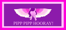 Size: 1024x476 | Tagged: safe, artist:horsesplease, imported from derpibooru, pipp petals, pegasus, pony, egypt, egyptian, flag, g5, meme, my little pony: a new generation, pipp is immortal, pipp pipp hooray, pippasprite, ra, ra-horakhty, winged sun