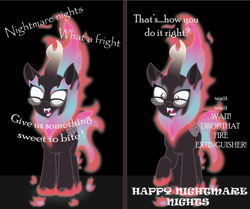 Size: 5024x4200 | Tagged: safe, artist:povitato, imported from derpibooru, oc, kirin, nirik, glasses, kirin oc, nightmare night