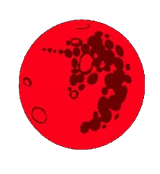 Size: 420x457 | Tagged: safe, imported from derpibooru, blood moon, eclipse, lunar eclipse, mare in the moon, moon, simple background, transparent background