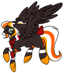 Size: 1435x1640 | Tagged: safe, artist:sketchytwi, imported from derpibooru, oc, oc only, pegasus, pony, bow, glasses, pegasus oc, simple background, solo, tail, tail bow, transparent background, wings