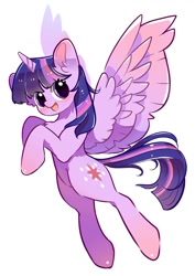 Size: 650x919 | Tagged: safe, artist:matcha_nekochan, imported from derpibooru, twilight sparkle, alicorn, pony, simple background, solo, twilight sparkle (alicorn), white background