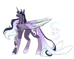 Size: 1767x1411 | Tagged: safe, artist:yuumirou, imported from derpibooru, twilight sparkle, alicorn, pony, alternate design, simple background, solo, transparent background, twilight sparkle (alicorn)