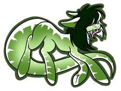 Size: 1600x1200 | Tagged: safe, artist:sketchytwi, imported from derpibooru, oc, oc only, earth pony, pony, earth pony oc, frog (hoof), simple background, smiling, tongue out, transparent background, underhoof