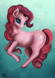 Size: 2249x3203 | Tagged: safe, artist:seven9988, imported from derpibooru, pinkie pie, earth pony, pony, high res, painting, solo
