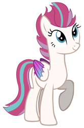 Size: 5284x8000 | Tagged: safe, artist:laszlvfx, imported from derpibooru, zipp storm, pegasus, pony, absurd resolution, g4, g5, g5 to g4, my little pony: a new generation, raised hoof, simple background, solo, transparent background, vector