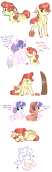 Size: 1944x6311 | Tagged: safe, artist:moccabliss, imported from derpibooru, princess flurry heart, oc, oc:citrus cream, pony, crystal, older