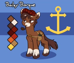 Size: 2244x1896 | Tagged: safe, artist:siroc, imported from derpibooru, oc, oc only, oc:bailey barque, earth pony, pony, reference sheet, solo