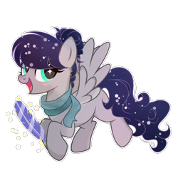 Size: 1080x1080 | Tagged: safe, artist:dashyowo, imported from derpibooru, oc, oc only, pegasus, pony, base used, clothes, female, mare, scarf, simple background, solo, transparent background