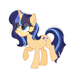 Size: 1280x1321 | Tagged: safe, artist:dashyowo, imported from derpibooru, oc, oc only, pony, unicorn, base used, eye clipping through hair, eyebrows, eyebrows visible through hair, female, horn, mare, multicolored mane, multicolored tail, outline, raised hoof, raised leg, simple background, smiling, solo, standing on two hooves, tail, transparent background, unicorn oc, white outline