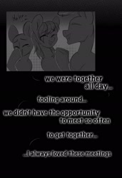 Size: 1398x2048 | Tagged: safe, artist:cloud-fly, imported from derpibooru, oc, oc only, earth pony, pony, comic, monochrome