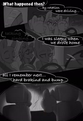 Size: 1398x2048 | Tagged: safe, artist:cloud-fly, imported from derpibooru, oc, oc only, earth pony, pony, comic, monochrome