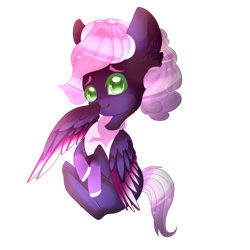 Size: 1024x1024 | Tagged: safe, artist:sakimiaji, imported from derpibooru, oc, oc only, oc:mangosteen, pony, simple background, solo, transparent background