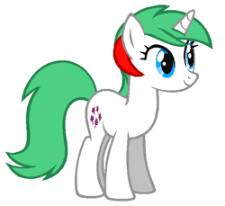 Size: 648x593 | Tagged: safe, artist:therainbowkingdom69, gusty, pony, unicorn, cute, female, g1, g1 to g4, g4, generation leap, gustybetes, mare, simple background, smiling, white background