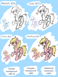 Size: 2048x2732 | Tagged: safe, artist:zombietator, imported from derpibooru, oc, oc only, oc:claire, pegasus, pony, advertisement, commission info, female, high res, lineart, mare, pegasus oc, raised hoof, solo, wings