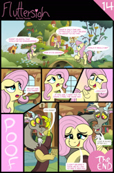 Size: 1280x1935 | Tagged: safe, artist:pony-thunder, imported from derpibooru, discord, fluttershy, comic:fluttersigh, comic