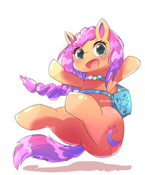 Size: 1000x1200 | Tagged: safe, artist:leo19969525, imported from derpibooru, sunny starscout, earth pony, pony, cute, female, g5, mare, my little pony: a new generation, solo, sunnybetes