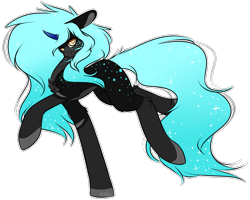 Size: 1249x999 | Tagged: safe, artist:sketchytwi, imported from derpibooru, oc, oc only, pony, unicorn, colored hooves, horn, raised hoof, simple background, transparent background, unicorn oc