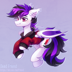 Size: 2760x2787 | Tagged: safe, artist:dedfriend, imported from derpibooru, oc, oc only, bat pony, pony, high res, solo