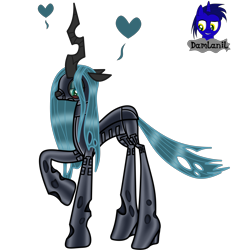 Size: 3840x4154 | Tagged: safe, alternate version, artist:damlanil, imported from derpibooru, queen chrysalis, changeling, changeling queen, bdsm, bondage, boots, bound wings, catsuit, clothes, collar, corset, female, floating heart, gag, gimp suit, heart, high heels, hood, horn, latex, latex boots, latex suit, muzzle gag, rubber, rubber suit, shiny, shiny mane, shoes, show accurate, simple background, socks, solo, suit, thigh highs, transparent background, vector, wings