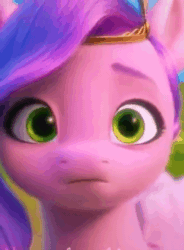 Size: 520x705 | Tagged: safe, edit, edited screencap, imported from derpibooru, screencap, pipp petals, pegasus, pony, spoiler:my little pony: a new generation, animated, cropped, g5, gif, my little pony: a new generation, smiling, solo