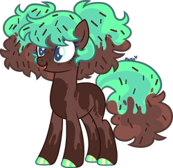 Size: 1324x1288 | Tagged: safe, artist:kurosawakuro, imported from derpibooru, oc, oc only, earth pony, pony, base used, female, mare, simple background, solo, transparent background