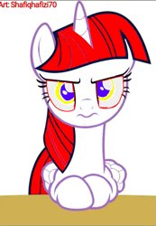 Size: 603x872 | Tagged: safe, artist:shafiqhafizi70, imported from derpibooru, oc, oc only, alicorn, pony, female, mad face, malaysia, mare, nation ponies, photo, ponified, solo, unamused