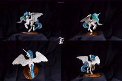 Size: 12096x8048 | Tagged: safe, artist:shuxer59, imported from derpibooru, princess celestia, alicorn, pony, absurd resolution, butt, craft, female, handmade, irl, mare, photo, plot, sculpture, solo, spread wings, traditional art, wings