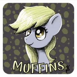 Size: 4091x4096 | Tagged: safe, artist:jearknds, imported from derpibooru, derpy hooves, pegasus, pony, bust, female, portrait, solo