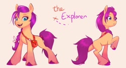 Size: 778x420 | Tagged: safe, artist:imalou, imported from derpibooru, sunny starscout, earth pony, pony, alternate design, butt, concept art, female, g5, mare, my little pony: a new generation, plot, solo