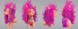 Size: 785x298 | Tagged: safe, artist:imalou, imported from derpibooru, sunny starscout, spoiler:my little pony: a new generation, concept art, g5, messy mane, my little pony: a new generation