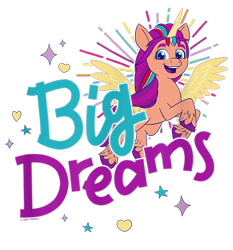 Size: 700x750 | Tagged: safe, artist:thelma-v, imported from derpibooru, sunny starscout, alicorn, pony, spoiler:my little pony: a new generation, g5, my little pony: a new generation, race swap, solo, sunnycorn, text