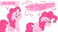 Size: 1024x560 | Tagged: safe, imported from derpibooru, pinkie pie, earth pony, pony, eyebrows, eyes closed, female, fetish, floppy ears, mare, nostrils, onomatopoeia, pink mane, pink tail, raised hoof, simple background, sneeze cloud, sneezing, sneezing fetish, snot, solo, spit, standing, tail, teary eyes, transparent background