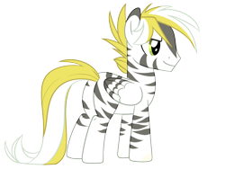 Size: 4000x3000 | Tagged: safe, artist:xwosya, imported from derpibooru, oc, oc only, oc:sparrow goon, pegasus, pony, zebra, zebrasus, base used, high res, long tail, male, pegasus oc, simple background, smiling, smirk, solo, stallion, stripes, tail, transparent background, zebra oc