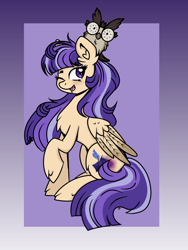 Size: 3456x4608 | Tagged: safe, artist:dreamy990, imported from derpibooru, oc, oc only, bird, owl, pegasus, pony, female, mare, solo