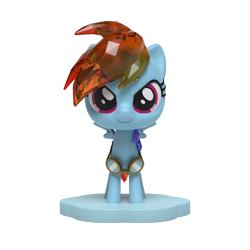 Size: 1000x1000 | Tagged: safe, imported from derpibooru, part of a set, rainbow dash, pegasus, pony, figurine, goggles, kwistal fwenz, merchandise, mighty jaxx, simple background, solo, transparent background