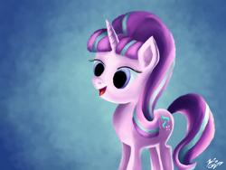 Size: 1600x1200 | Tagged: safe, artist:madmourning, imported from derpibooru, starlight glimmer, pony, unicorn, female, open mouth, s5 starlight, solo